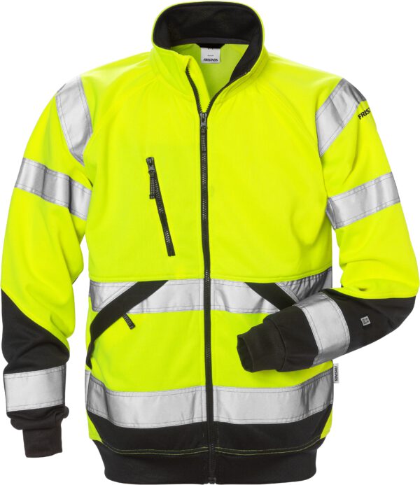 FRISTADS High Vis Kardigán CL 3 7426 SHV - Image 2