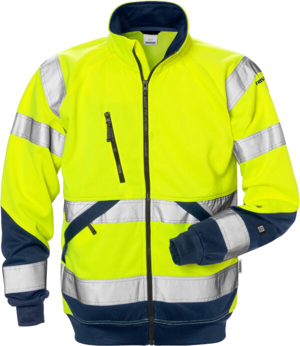 FRISTADS High Vis Kardigán CL 3 7426 SHV - Image 4