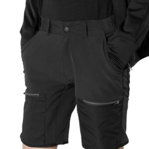 FRISTADS OUTDOOR CARBON Félsztreccs Rövidnadrág, Fekete Szín