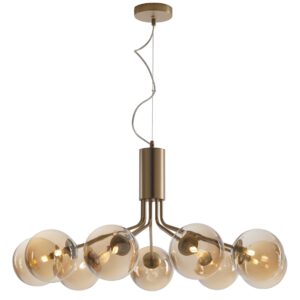 LUCE Design-HONEY Mennyezeti Csillár G9 Foglalattal,230V-9×G9-Szatén Réz/Pezsgő Szín