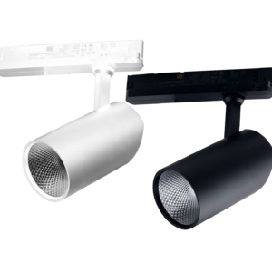 INTEC ACTION Mennyezeti Henger LED Lámpatest 3 Fázisú Sínes Rendszerhez,230V-13W/20W/42W-3000/4000K-Fekete/Fehér