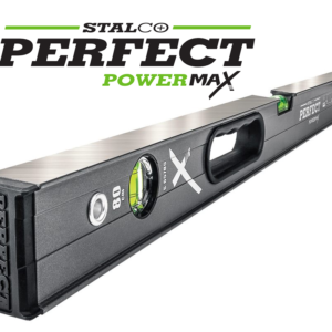 STALCO PERFECT PoWerMaX Professzionális Alumínium Vízmérték, 0,5mm/m Pontosság-Több méretben