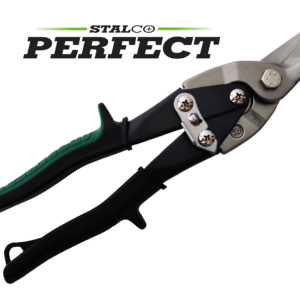 STALCO PERFECT Lemezvágó Olló Jobbos(Zöld)