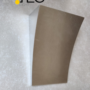 INTEC-ALMA Modern Beltéri Fali Gipsz Lámpatest G9 Foglalattal, 2×G9 - Arany-Ezüst Színek
