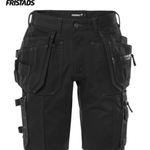 FRISTADS CRAFTSMAN Sztreccs Rövidnadrág 2532 GCYD, Fekete