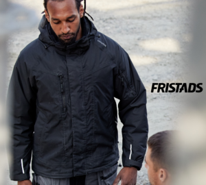 FRISTADS AIRTECH® Téli Dzseki 4410 GTT, Fekete-Sötét Matrózkék-Szürke/Fekete Színek