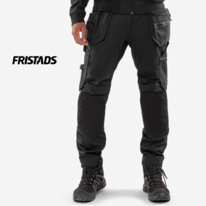 FRISTADS Craftsman Sztreccs Nadrág 2900 GWM, Fekete és Sötét Matrózkék Színek