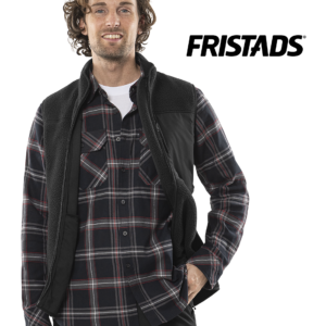 FRISTADS Flanel Ing 7421 MSF, Fekete és Matrózkék Színek