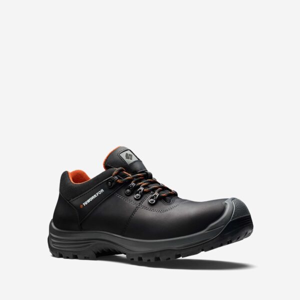 FUSION TRAIL SHOE Alacsony Szárú Védőlábbeli, S3-SRC-Fekete Nubuk Bőr Felsőrész - Teljesen Fémmentes - Image 2