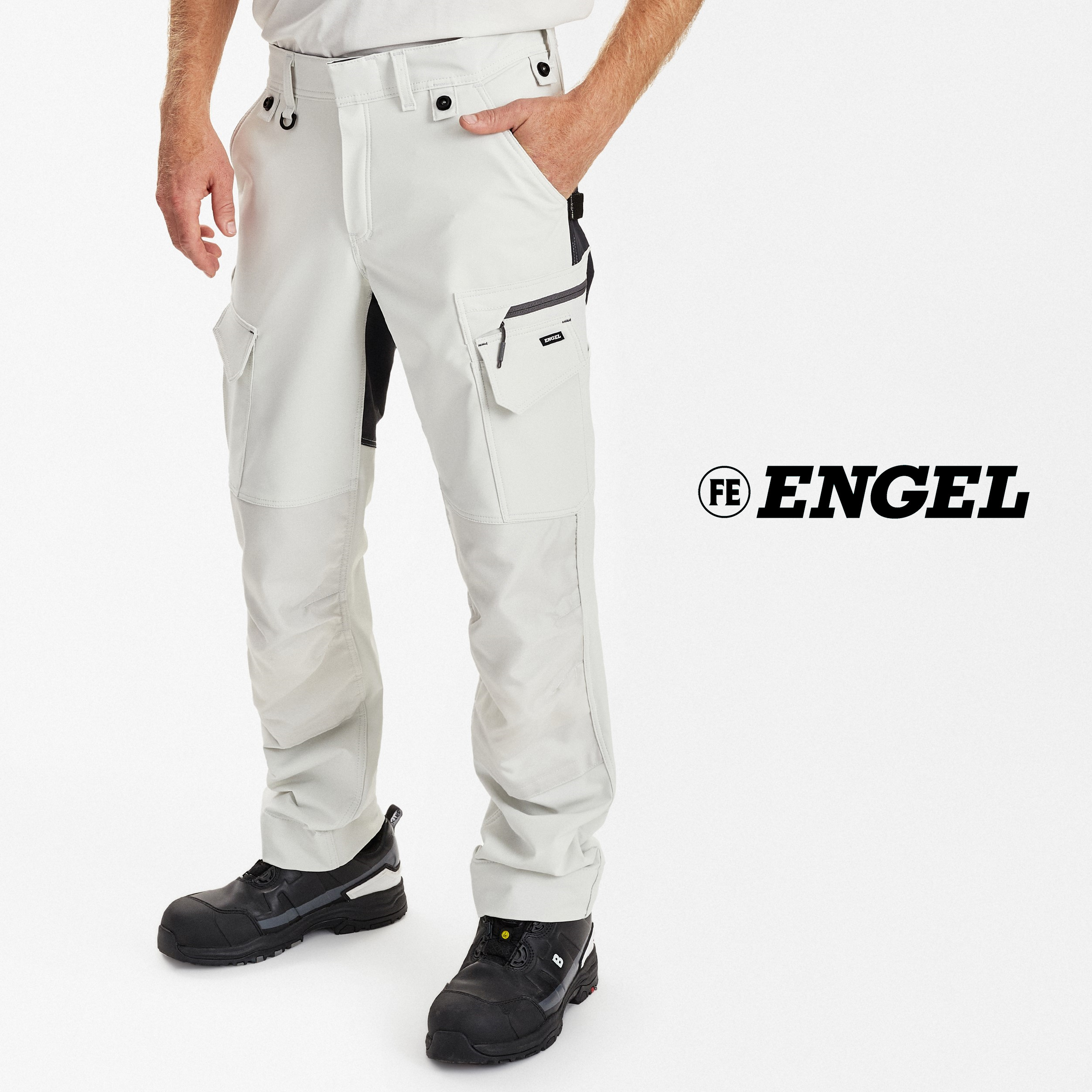 ENGEL ENTIRE Szakiparos Derekas Nadrág 4 Irányú Szteccs Alapanyagból, CORDURA® Térderősítés – 5 Szín
