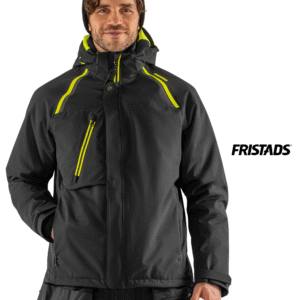 FRISTADS PrimaLoft® Sztreccs Téli Dzseki 4873 GLPS, Fekete Szín
