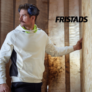 FRISTADS Kapucnis Sztreccs Pulóver 7870 GKC, Törtfehér Szín