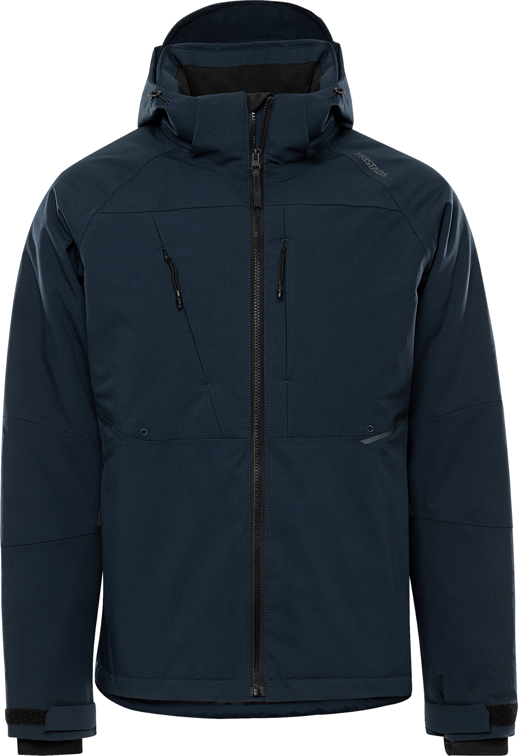 FRISTADS Szakiparos Sztreccs Téli Dzseki 4883 GLS, Fekete És Sötét Matrózkék Szín - Image 2