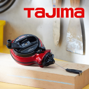 TAJIMA CR201R Kicsapózsinór, 30m/1mm-es Fonott Zsinór - Vízálló Alumínium Ház