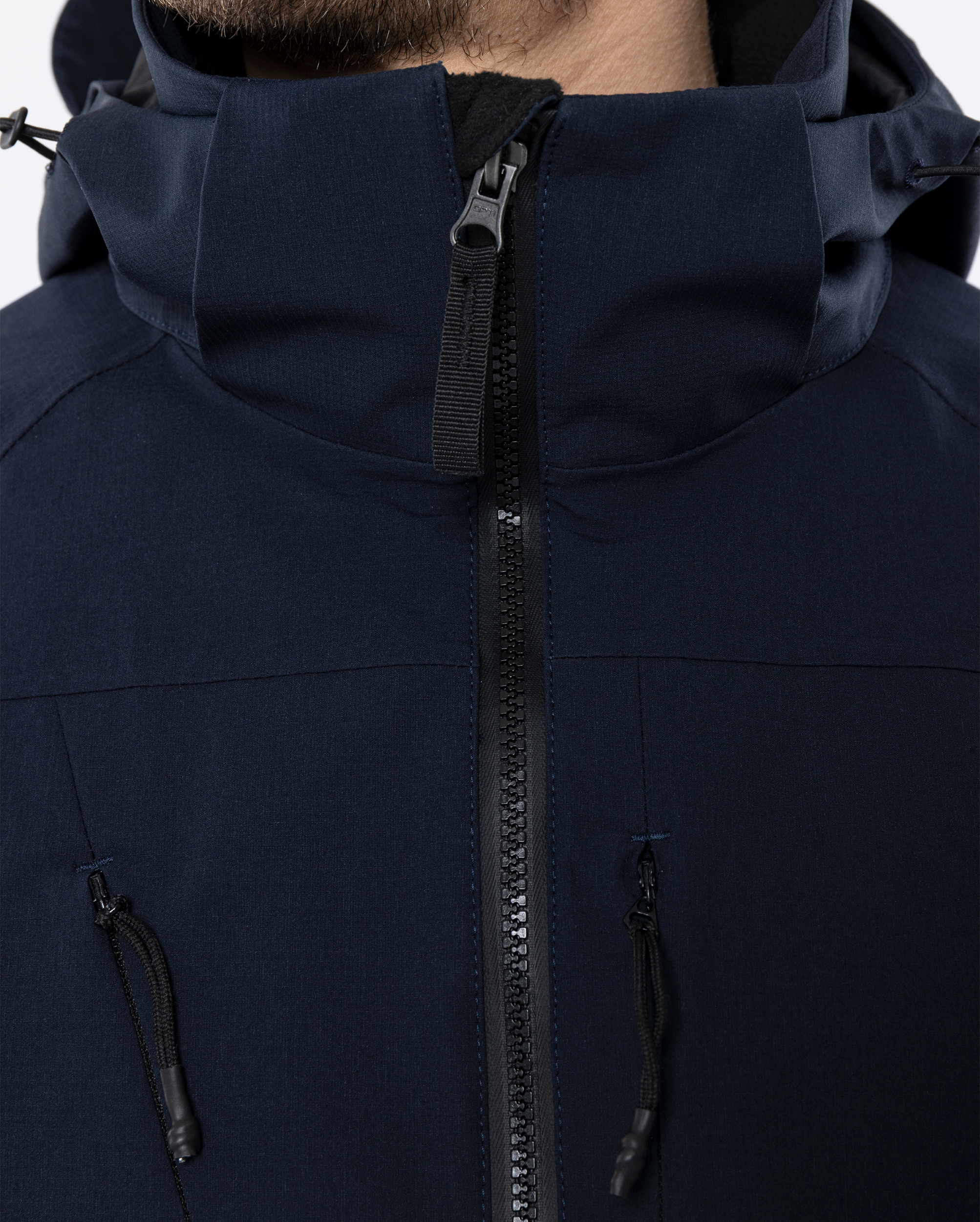 FRISTADS Sztreccs Héjdzseki 4881 GLS, Vízálló/Szélálló/Lélegző - 4 irányú RIPSTOP Sztreccs Anyag - Fekete és Sötét Matrózkék Színek - Image 10