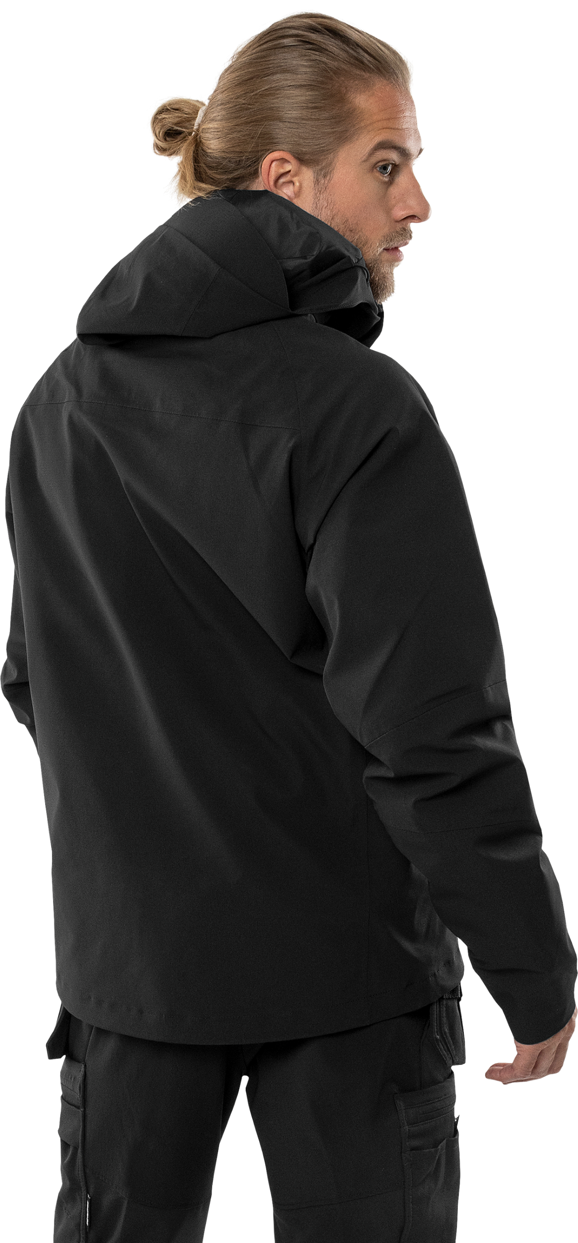 FRISTADS Sztreccs Héjdzseki 4881 GLS, Vízálló/Szélálló/Lélegző - 4 irányú RIPSTOP Sztreccs Anyag - Fekete és Sötét Matrózkék Színek - Image 16