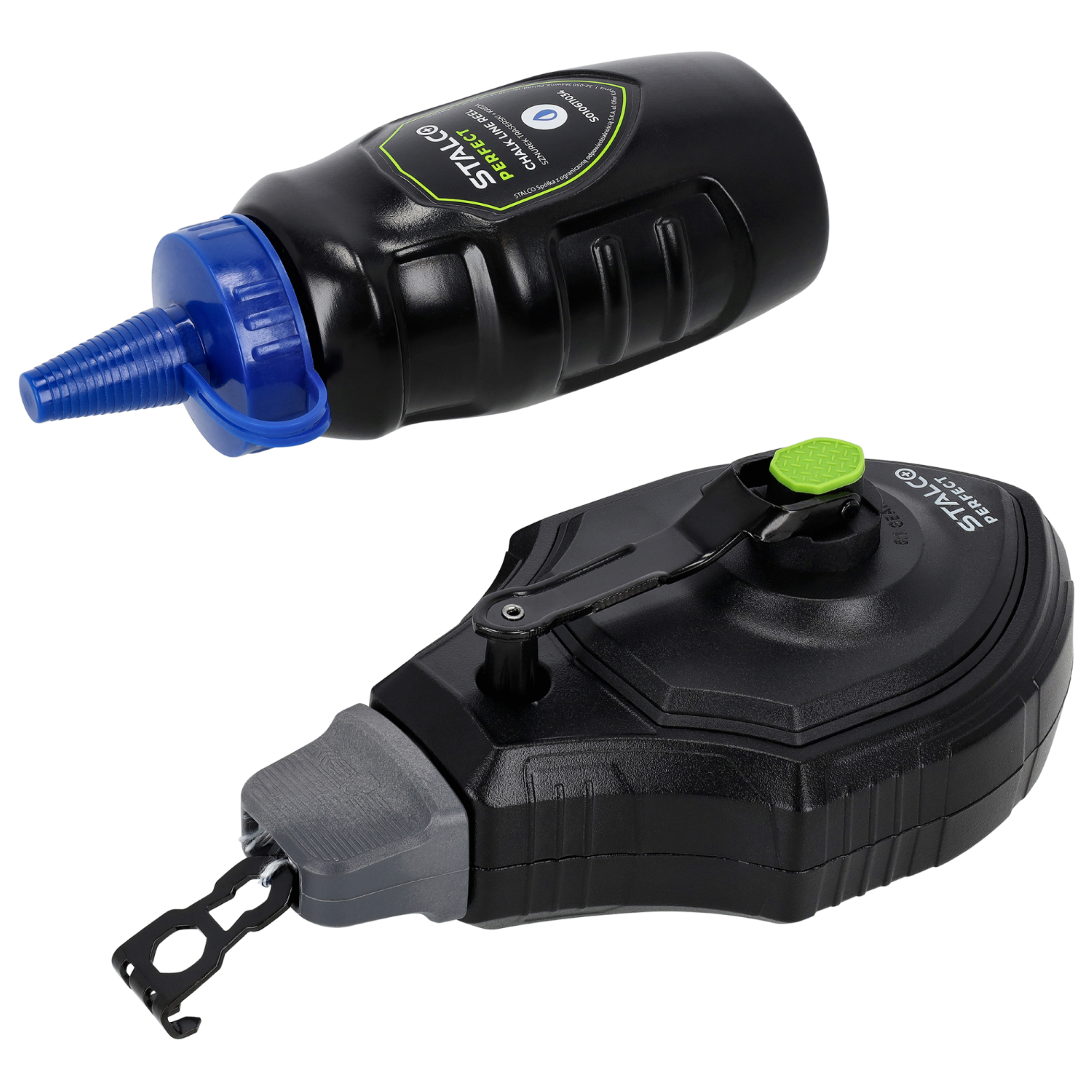 STALCO PERFECT 30m Kicsapózsinór,+120g Kék Krétapor - Image 2