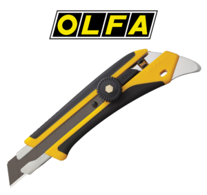 OLFA L5 18mm-es Szakipari Vágókés, X-DESIGN Termékcsalád – Csavaros Pengerögzítő