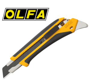 OLFA L5-AL 18mm-es Szakipari Vágókés, X-DESIGN Termékcsalád – Automata Pengerögzítő