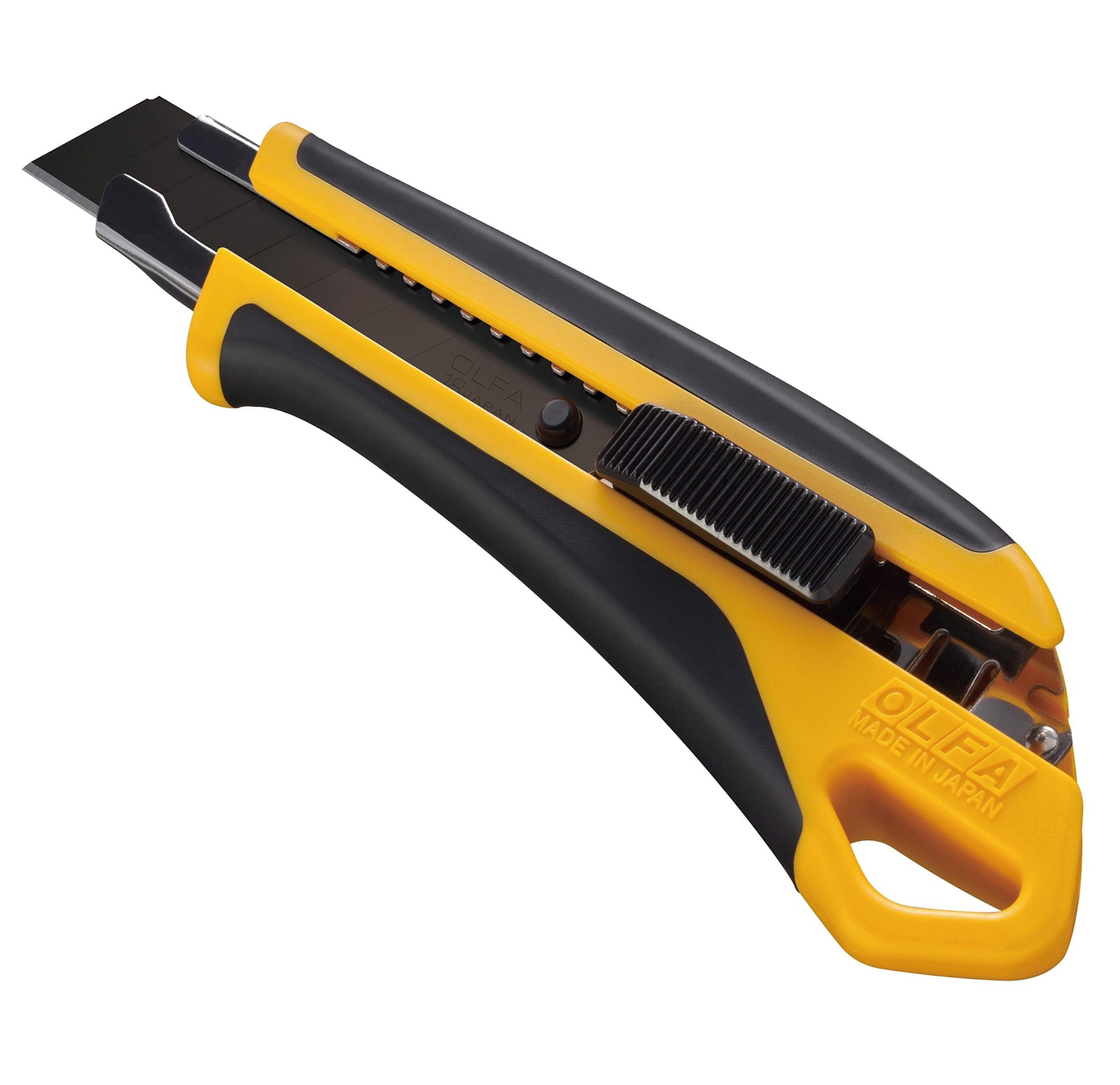 OLFA L7-AL 18mm-es Szakipari Vágókés, Automata Zár - Masszív, Rozsdamentes Pengehüvely - Image 2