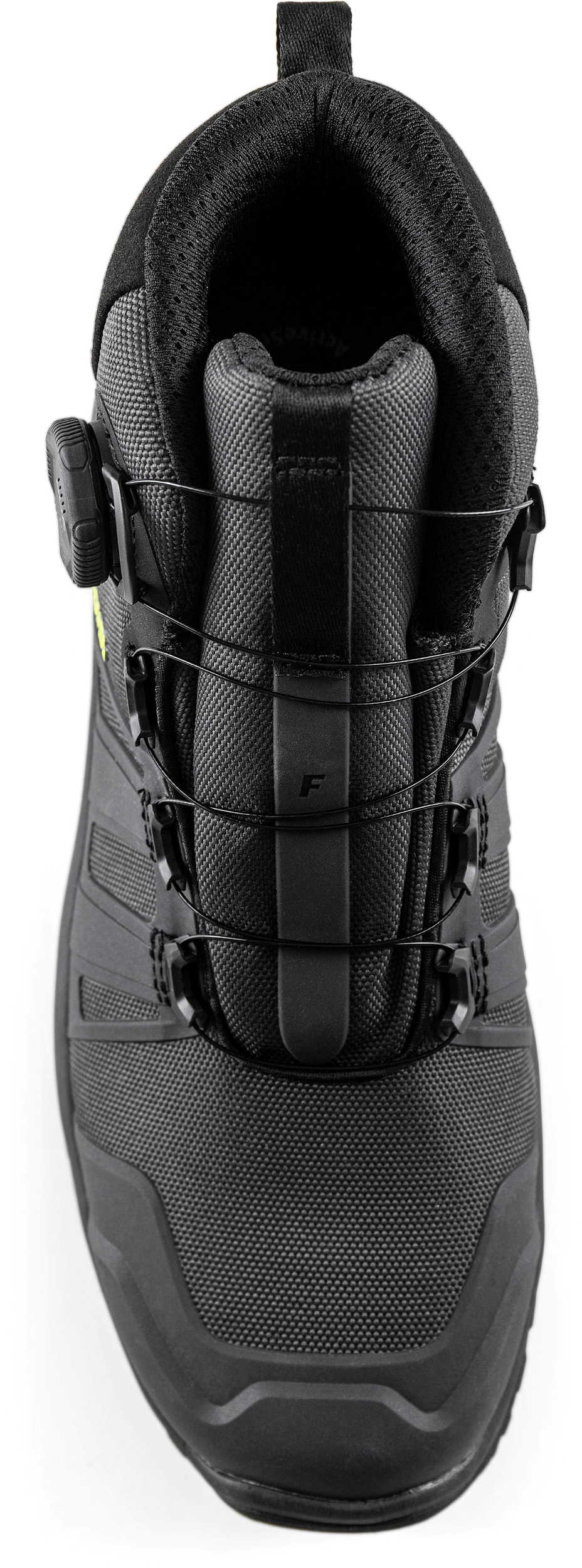 FRISTADS ComfortStep Magas Szárú Védőlábbeli, S3S – CORDURA® – BOA® Fit Fűzőrendszer – Antracit Szürke/Neonsárga Szín – 36-48 Méret - Image 5