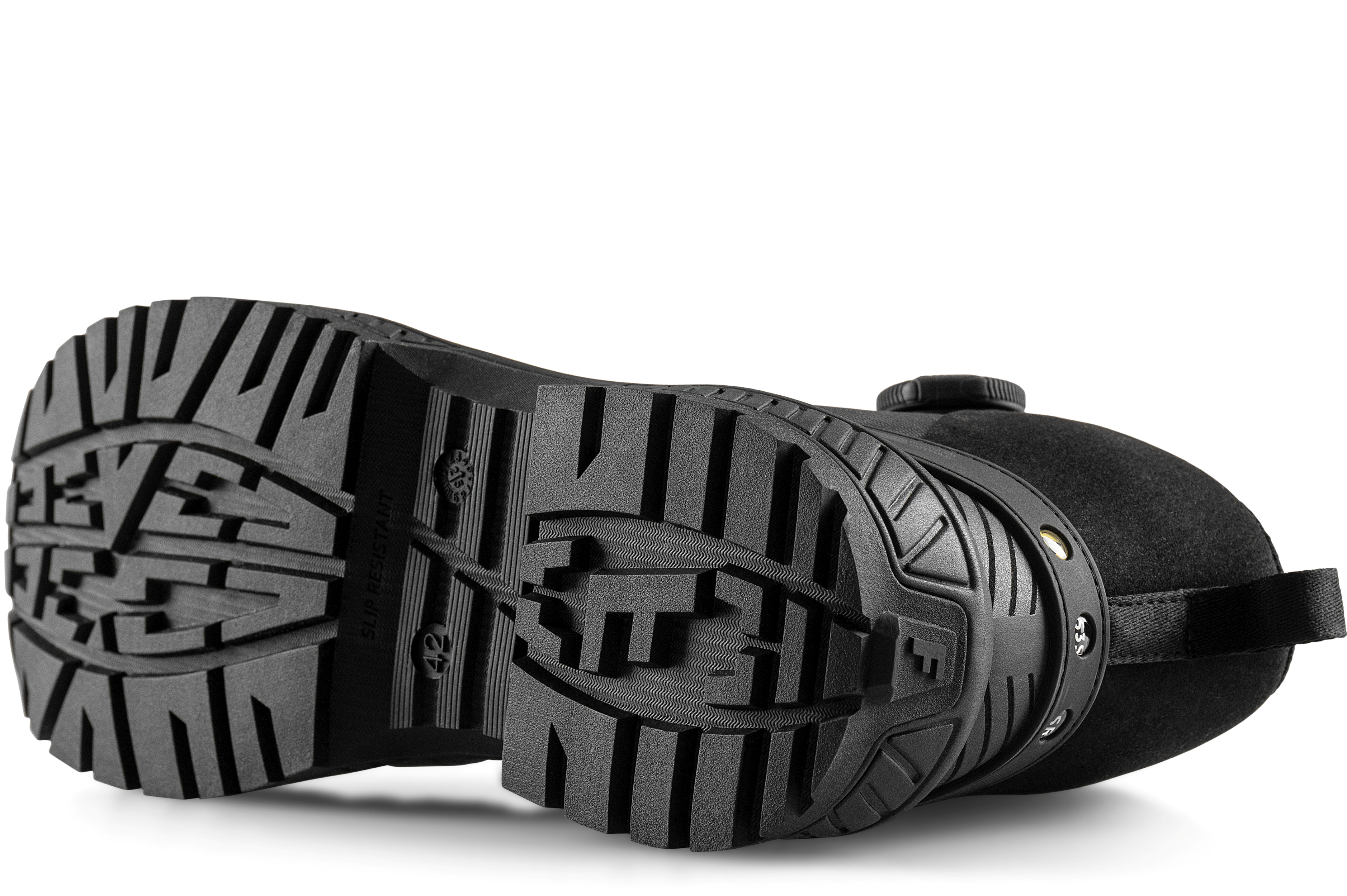 FRISTADS ComfortStep Magas Szárú Védőlábbeli, S3S – CORDURA® – BOA® Fit Fűzőrendszer - Antracit Szürke Szín – 36-48 Méret - Image 4