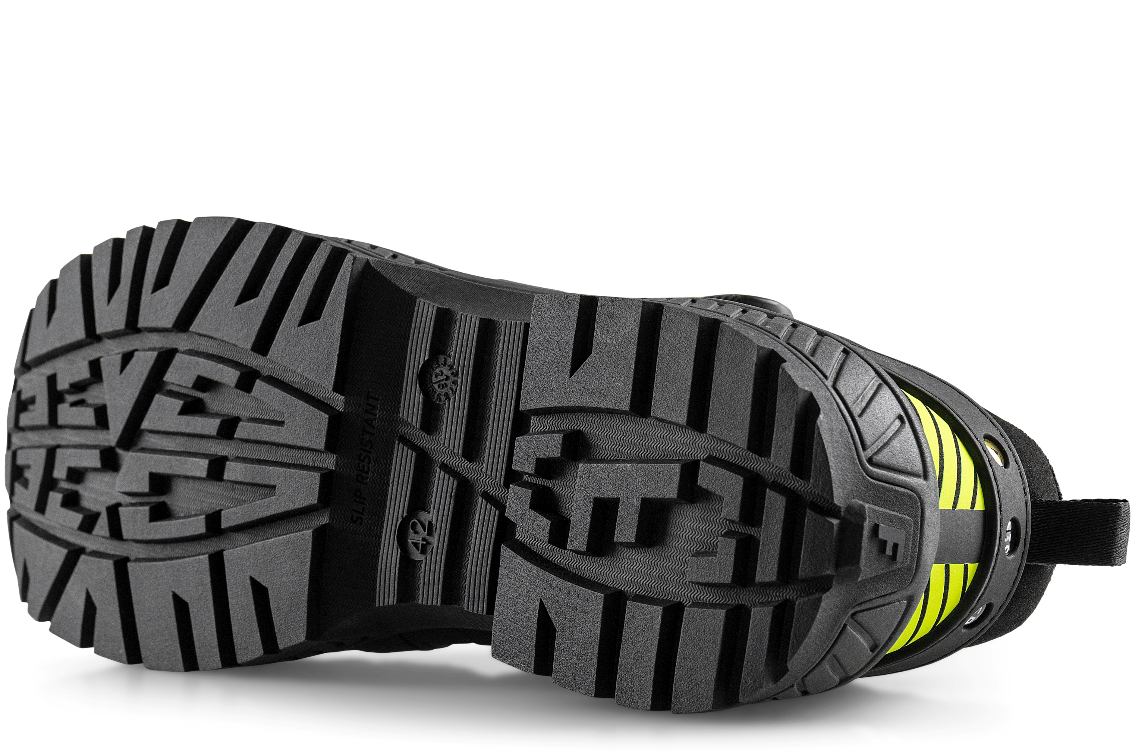 FRISTADS ComfortStep Alacsony Szárú Védőlábbeli, S3S – CORDURA® – BOA® Fit Fűzőrendszer- Antracit Szürke/Neonsárga Szín – 36-48 Méret - Image 4
