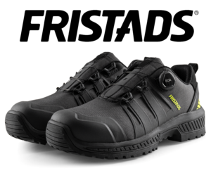 FRISTADS ComfortStep Alacsony Szárú Védőlábbeli, S3S – CORDURA® – BOA® Fit Fűzőrendszer- Antracit Szürke/Neonsárga Szín – 36-48 Méret