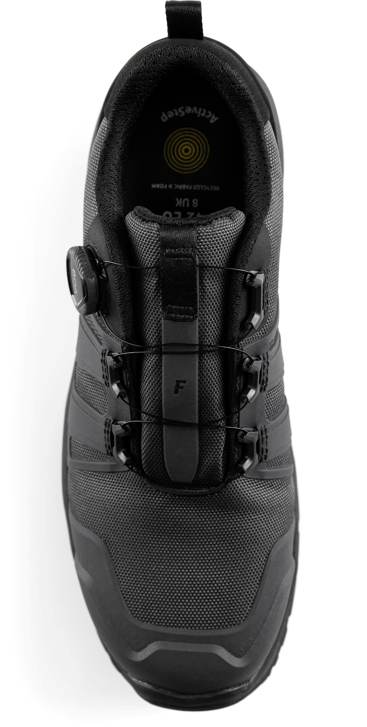 FRISTADS ComfortStep Alacsony Szárú Védőlábbeli, S3S – CORDURA® – BOA® Fit Fűzőrendszer- Antracit Szürke/Neonsárga Szín – 36-48 Méret - Image 7